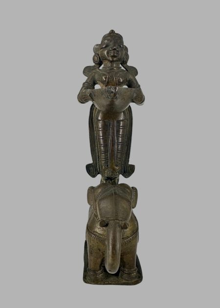 DEEPALAKSHMI ON ELEPHANT