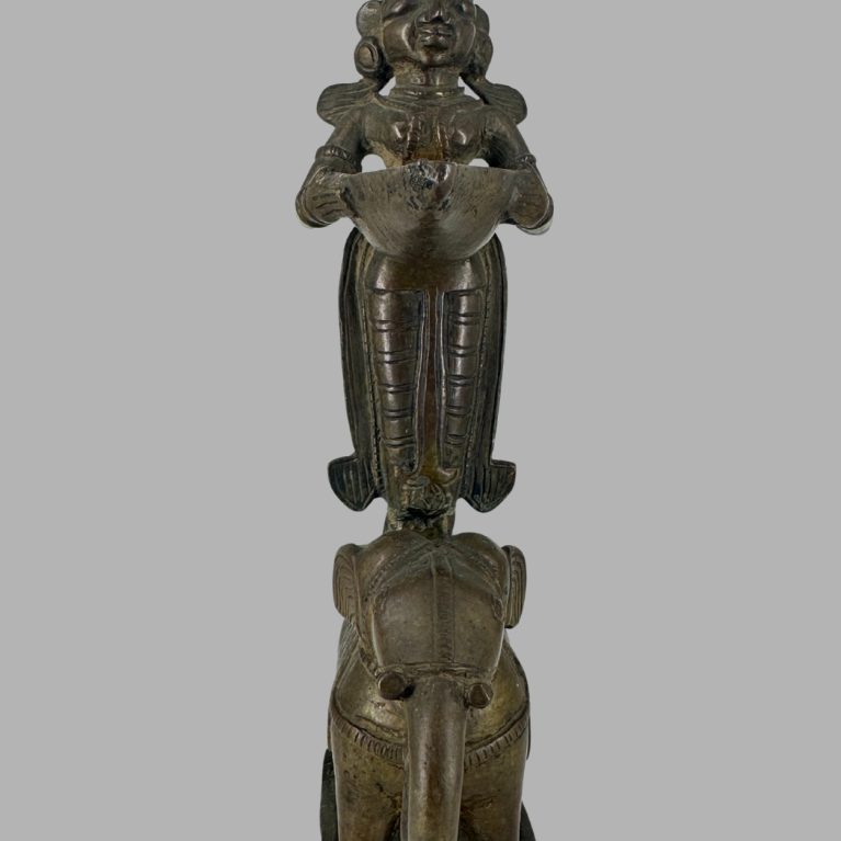 DEEPALAKSHMI ON ELEPHANT