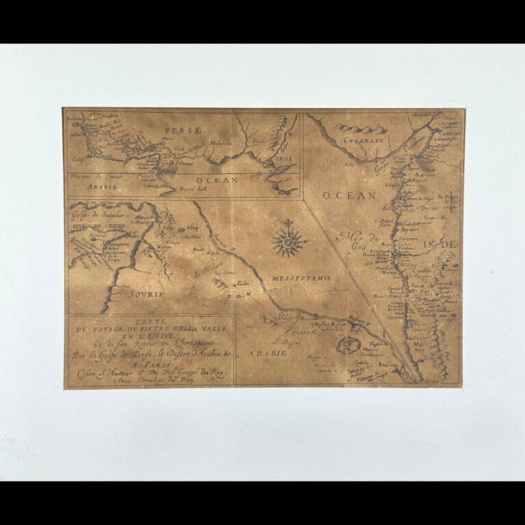 JOURNEY TO INDIA MAP