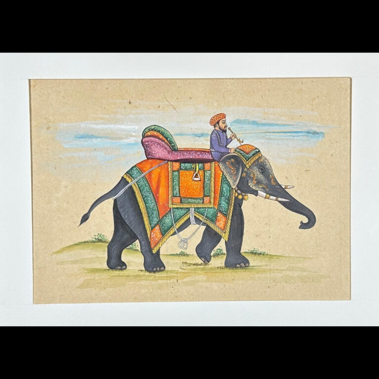 ROYAL ELEPHANT WITH RIDER