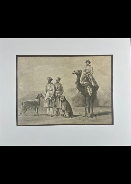 COLONIAL-ERA INDIAN CAMEL CARAVAN