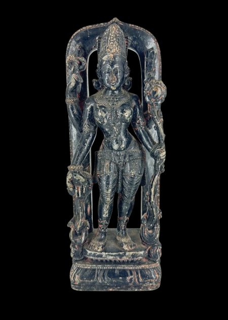 Lord Vishnu (Black Stone)
