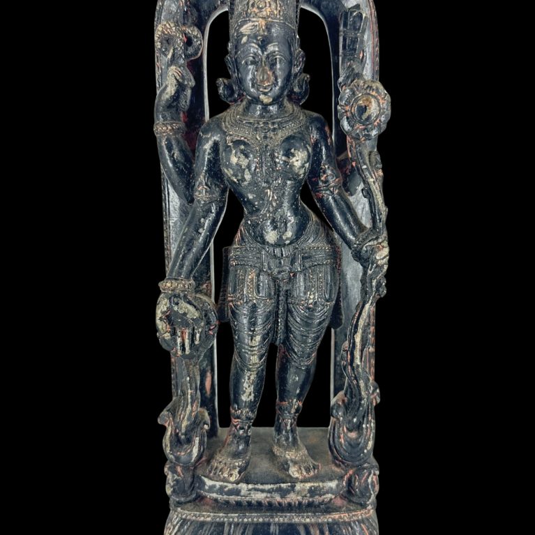 Lord Vishnu (Black Stone)