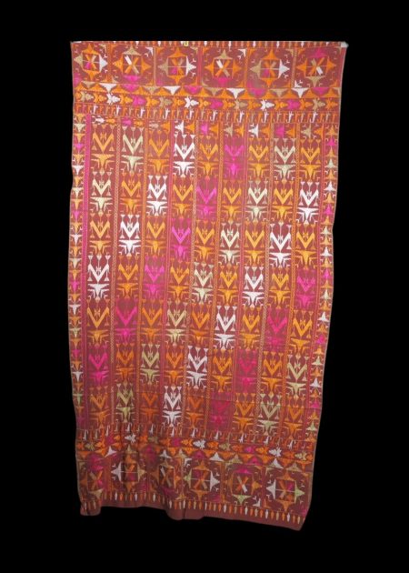 VIBRANT MULTICOLOR PHULKARI TEXTILE