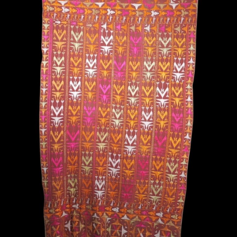 VIBRANT MULTICOLOR PHULKARI TEXTILE