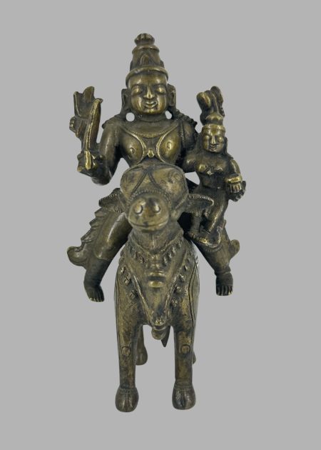 SHIVA PARVATI ON NANDI