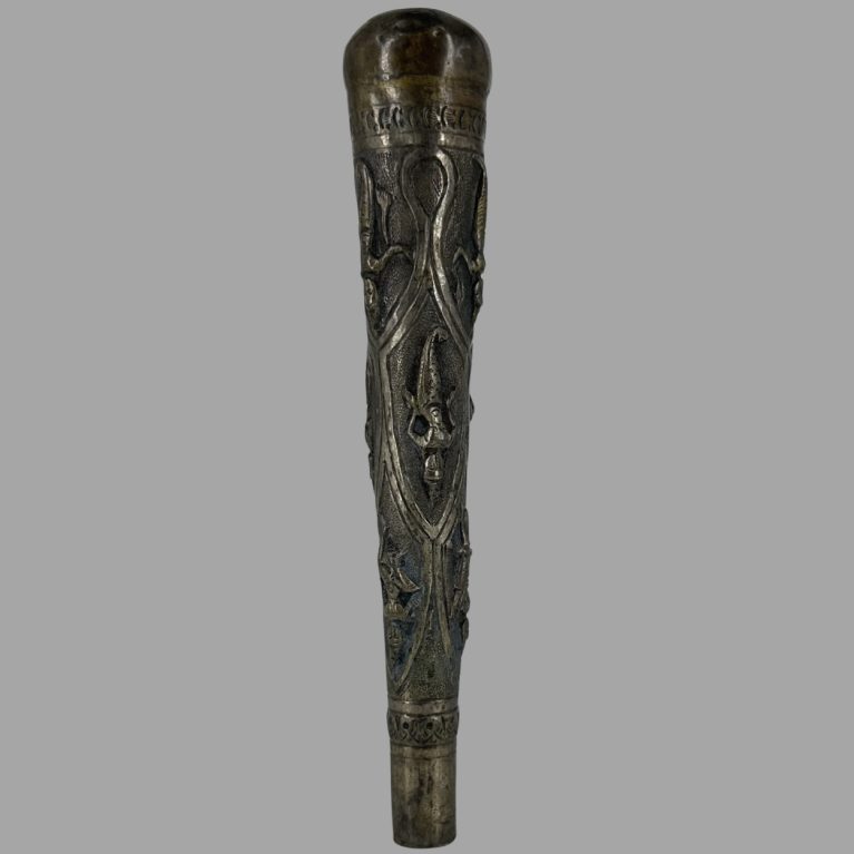 WALKING STICK HANDLE WITH FIGURAL RELIEF