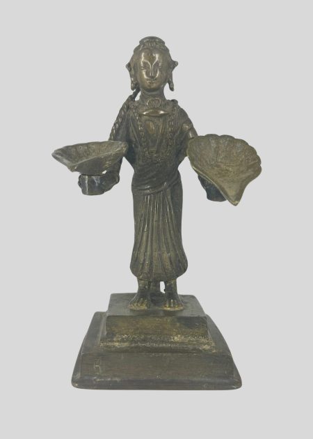 RITUAL FEMALE FIGURE LAMP