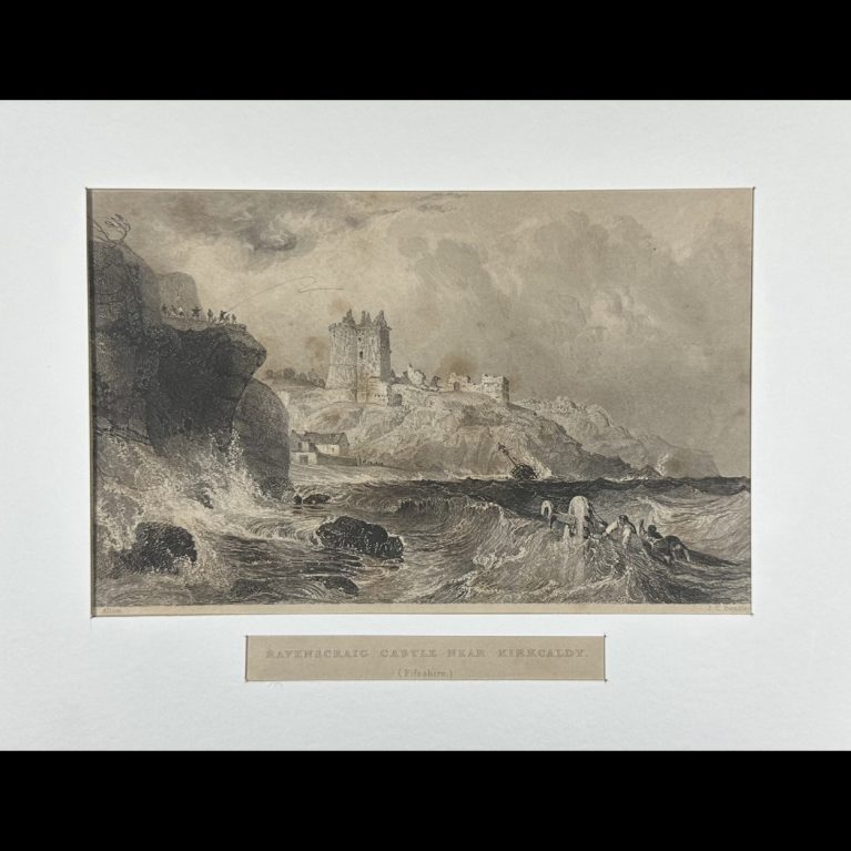 RAVENSCRAIG CASTLE NEAR KIRKCALDY (Fifeshire)