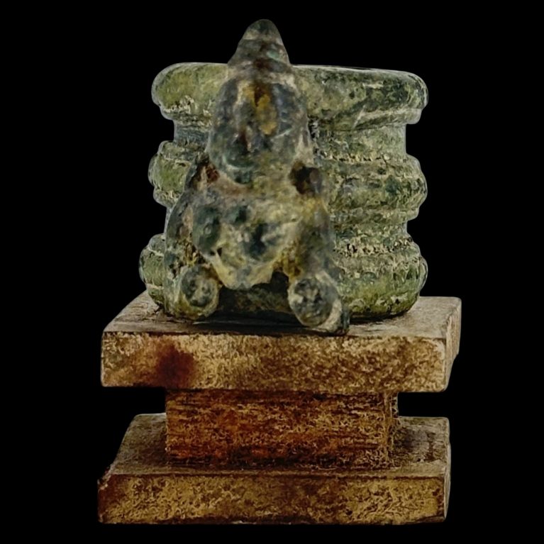 CHOLA PERIOD MINIATURE BRONZE DEITY