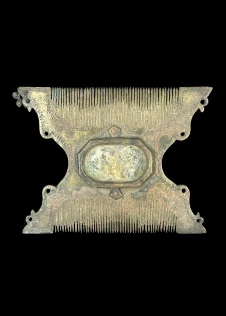 ANTIQUE DOUBLE-EDGED BRONZE COMB