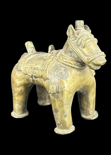DHOKRA BRASS HORSE
