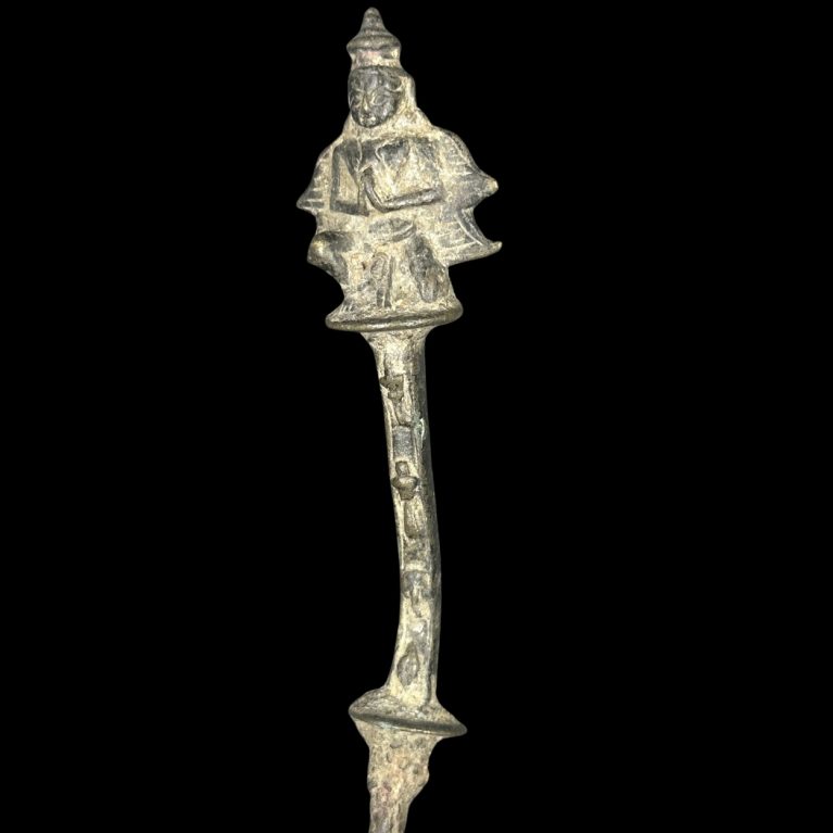 EMBOSSED RITUAL OBJECT HANDLE