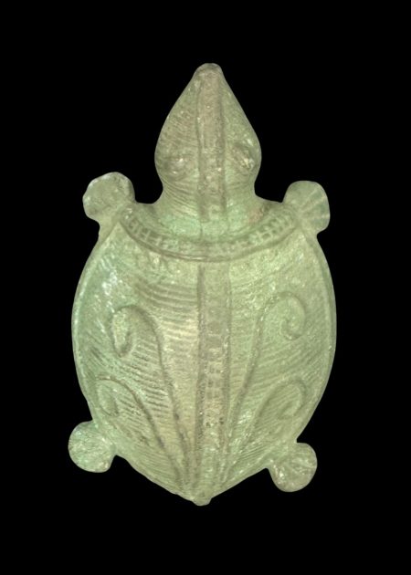 ANTIQUE BRASS TORTOISE