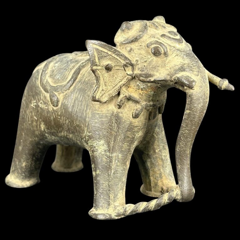 DHOKRA BRASS ELEPHANT
