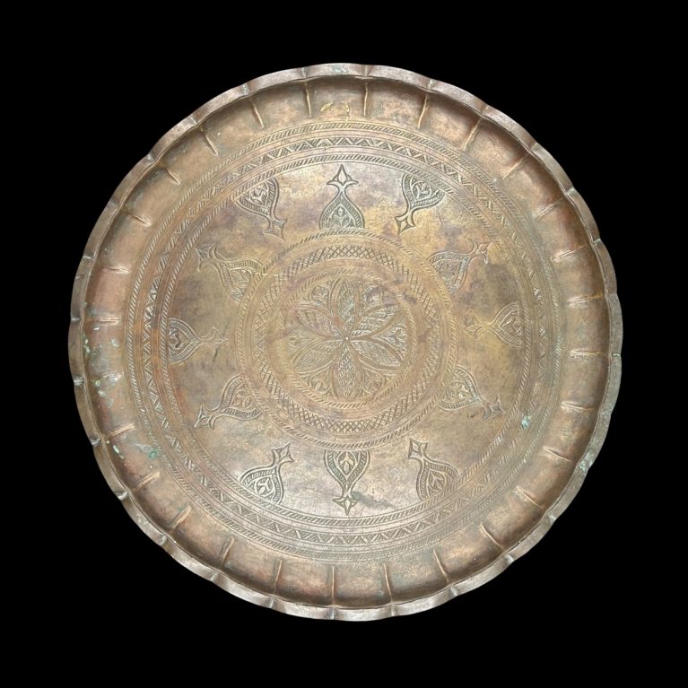 TAMBA PLATE (ENGRAVED BRASS TRAY)
