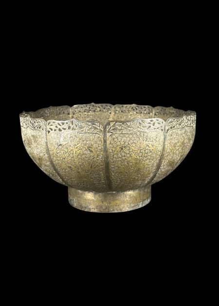 BRONZE FRUIT BOWL
