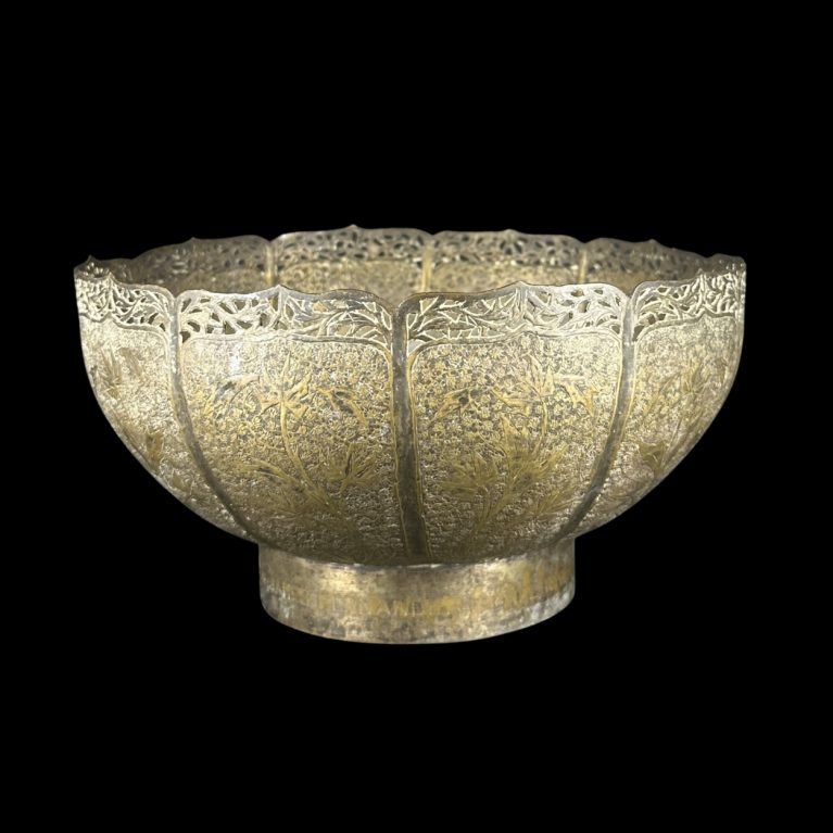 BRONZE FRUIT BOWL
