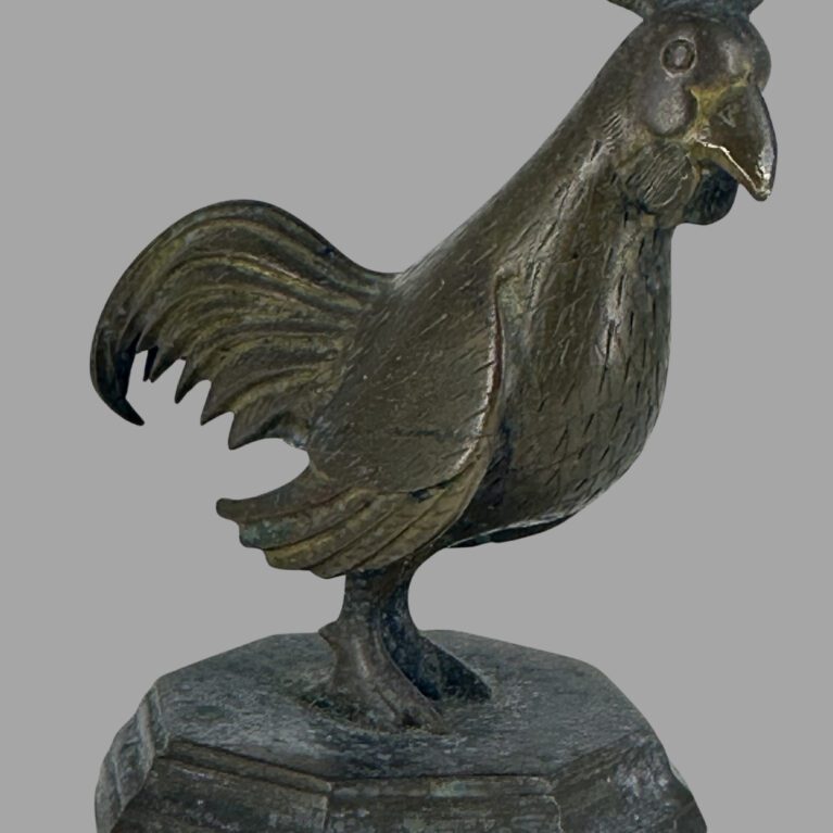 NORTH INDIAN BRONZE ROOSTER