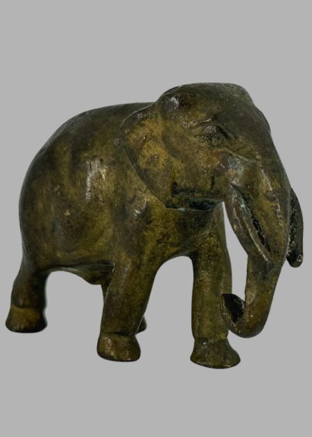 SOUTH INDIAN BRONZE ELEPHANT