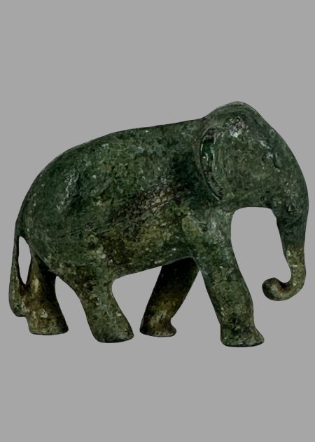 SOUTH INDIAN BRONZE ELEPHANT