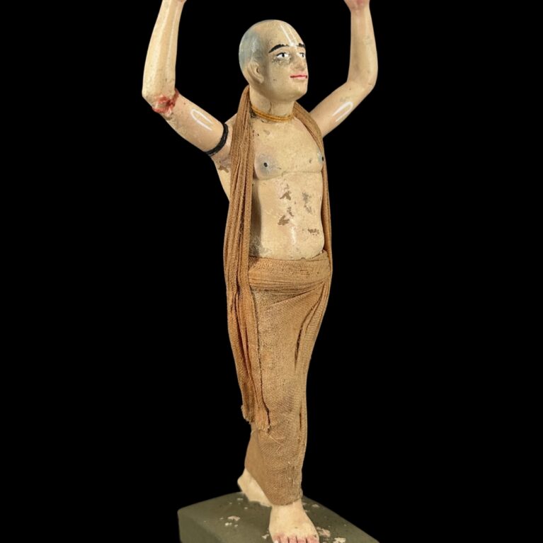 ECSTATIC DEVOTEE IN DEVOTIONAL DANCE