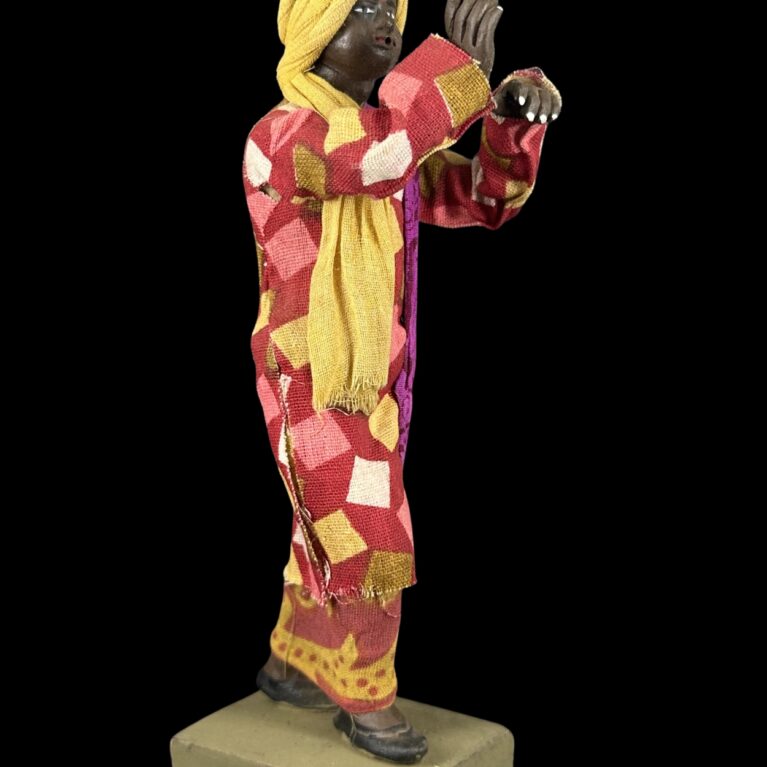 FOLK MUSICIAN PLAYING FLUTE