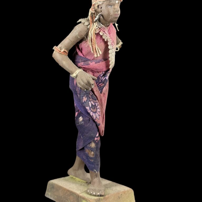 TRIBAL WOMAN IN DANCE