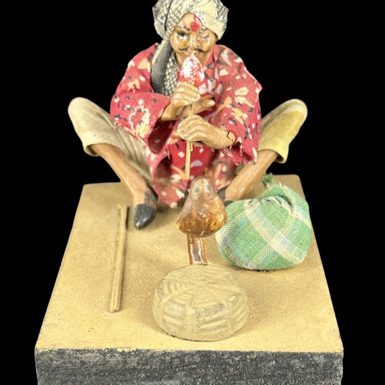 SNAKE CHARMER WITH PUNGI