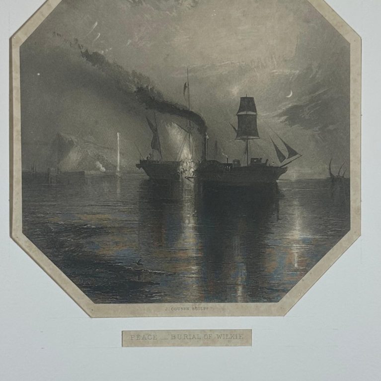 PEACE-BURIAL OF WILKIE