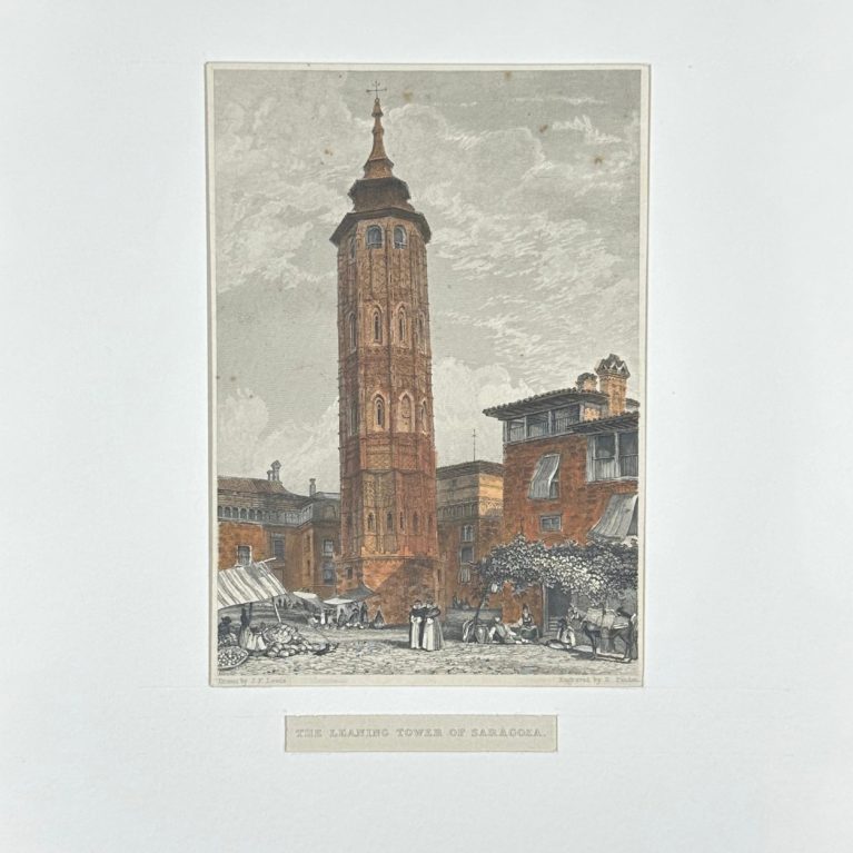 THE LEANING TOWER OR SARAGOZA