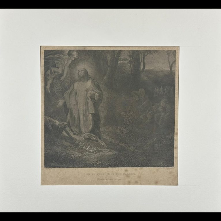 CHRIST PARAYING IN THE GARDEN