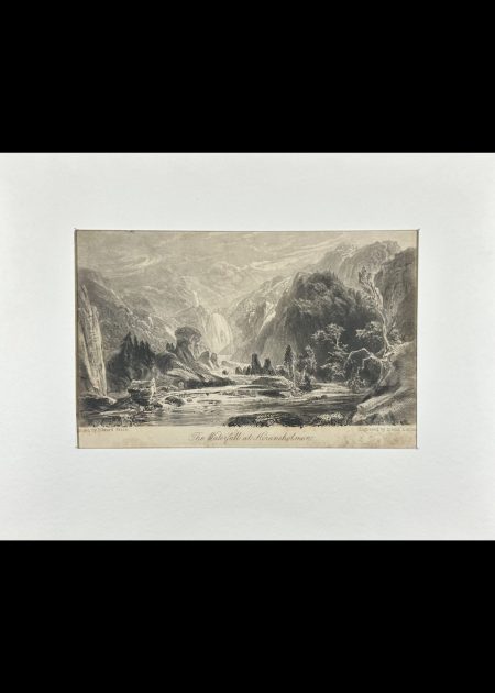 THE WATERFALL AT HERANSHOLMEN