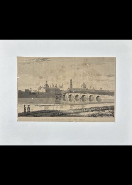 LIMA WITH THE BRIDGE OVER THE RIMAC