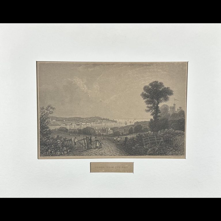 COWES, FROM THE EAST