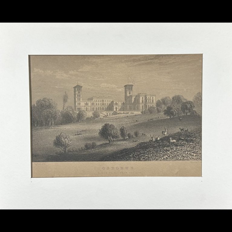 OSBORNE (NORTH FRONT, FROM THE SEA)