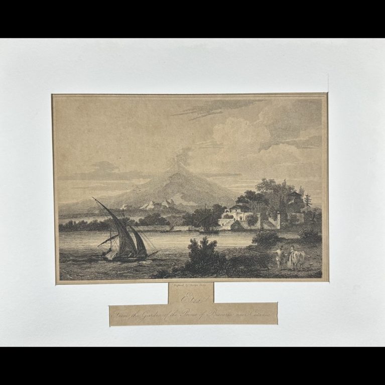 ETNAL (FROM THR GARDEN OF THE PRINCE OF BISCARIA NEAR CATANIA)