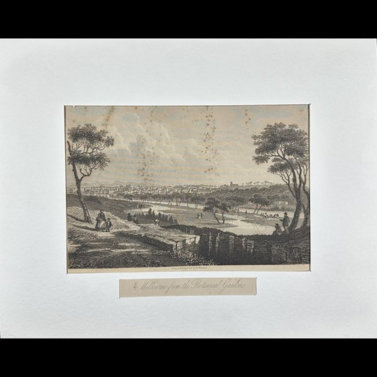 MELBOURNE FROM THE BOTANICAL GARDEN