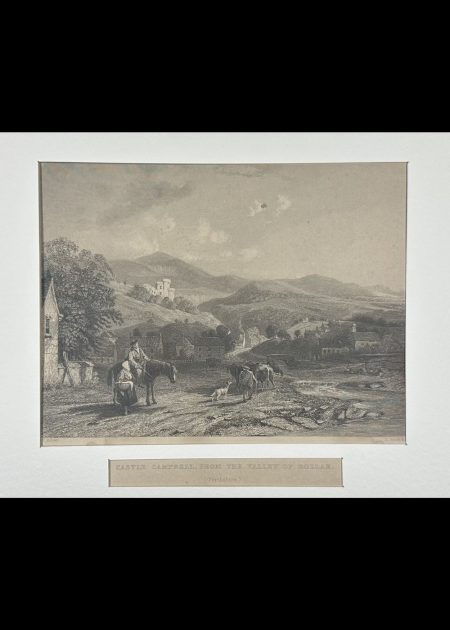 CASTLE CAMPBELL, FROM THE VALLEY OF DOLLAR (Perthshire)