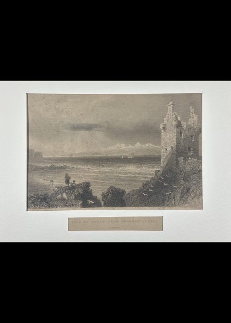 ISLE OF ARRAN FROM GREENAN CASTEL (Ayrshire)