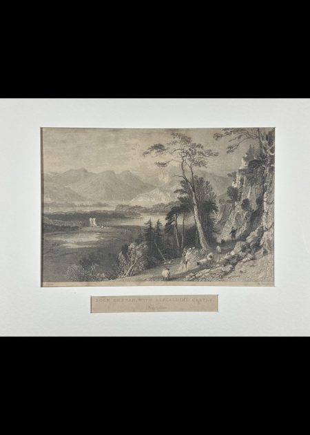 LOCH CRERAN, WITH BERCALDINE CASTLE (Argyllshire)