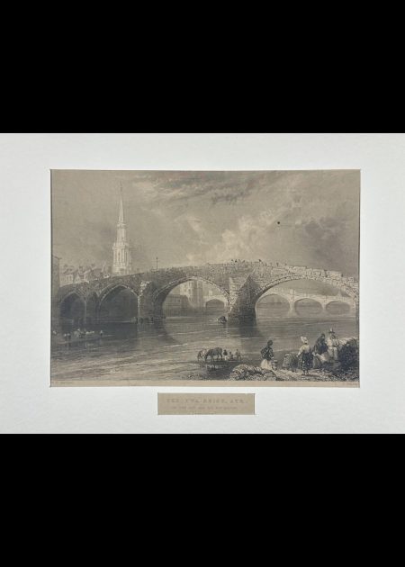 THE TWA BRIGS AYR (OR THE OLD AND THE NEW BRIDGE) (AYRSHIRE)