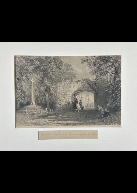 MARKET CROSS AND PALACE GATE, SCONE (PERTHSHIRE)
