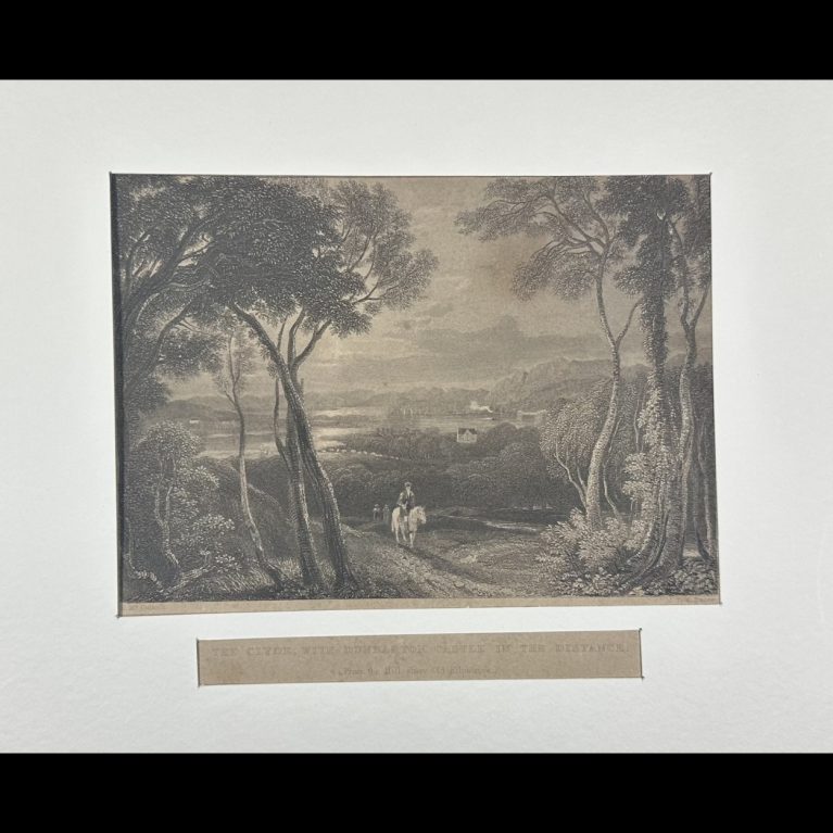 THE CLYDE, WITH DUNBARTON CASTLE IN THE DISTANCE (FROM THE HILL ABOVE OLD KILPATRICK)