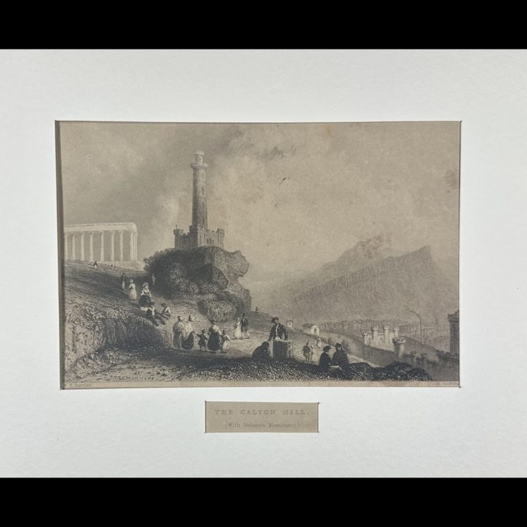 THE CALTON HILL (WITH NELSON’S MONUMENT)