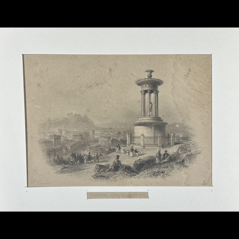 EDINBURGH FROM THE CALTON HILL