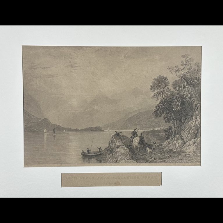 LOCH LEVEN FROM BALLAHUISH FERRY (Argyleshire)