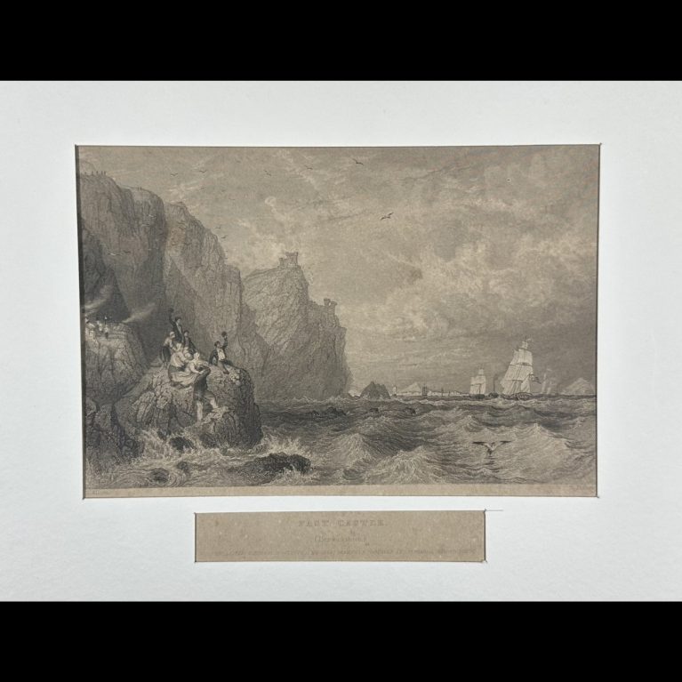 FAST CASTLE (Berwickshire)