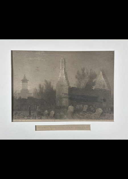 ALLOWAY KIRK WITH BURNS MONUMENT