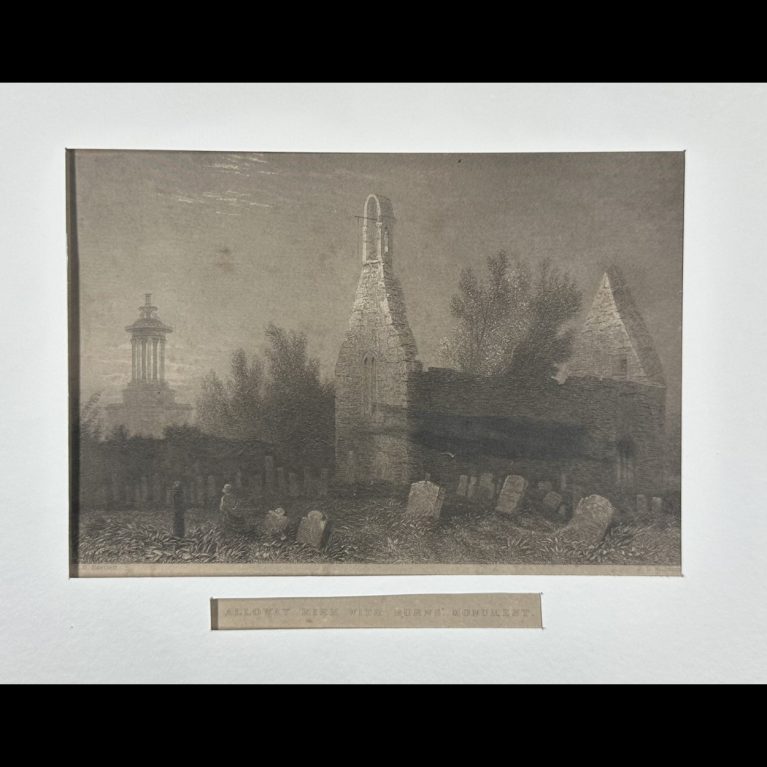 ALLOWAY KIRK WITH BURNS MONUMENT